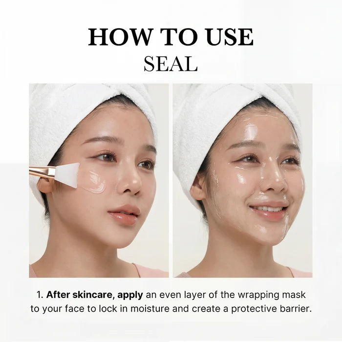 Kojic acid turmeric wrapping mask