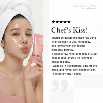 Kojic acid turmeric wrapping mask
